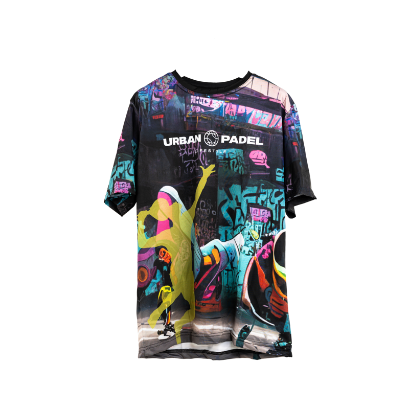 T-shirt padel UP Graffiti Future