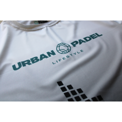 T-shirt padel UP City White