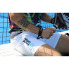 Shorts padel UP Murales Future white